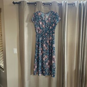 Floral Print Women's Dress